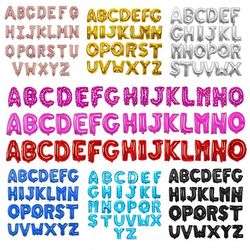 16-inch alphabet foil letter balloon: happy birthday party & wedding decorations