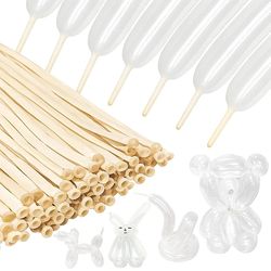 50pcs colorful twisting balloons: perfect for kids' birthday parties & wedding decor diy animal modeling