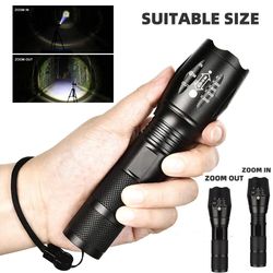 portable rechargeable outdoor handheld flashlight | super bright & small | multifunctional work light