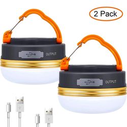 10W High Power Camping Lantern | USB Rechargeable Portable Lights for Outdoor Hiking | Night Hanging Lamp 1800mAh