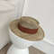 Women Summer Straw Beach Hat Fashionable UV Protection Panama Cap