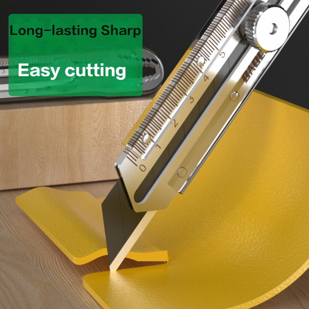 Stainless Steel Box Cutter Multi Tool Utility Knife For Woodworking Warehouse DIY Cutting Tool 3