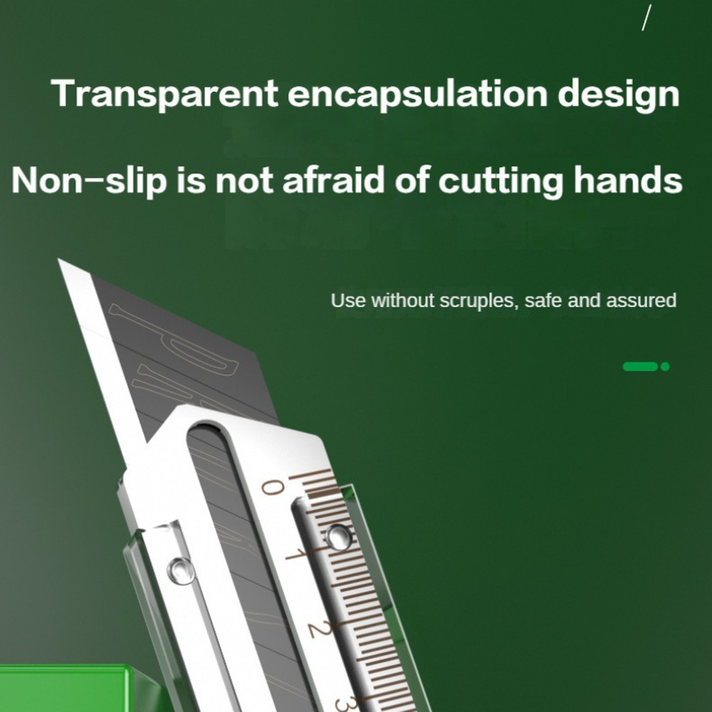 Stainless Steel Box Cutter Multi Tool Utility Knife For Woodworking Warehouse DIY Cutting Tool 4