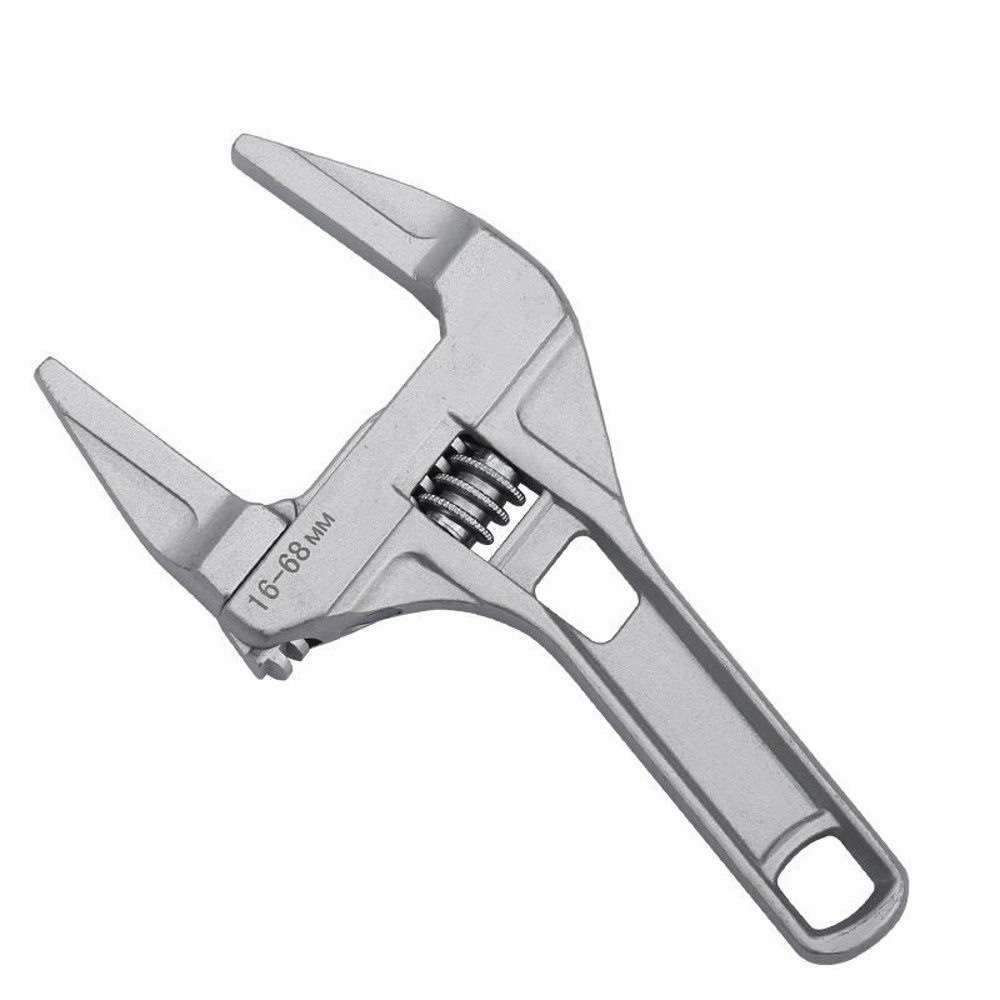 Black Adjustable Bathroom Wrench SpaceSaving MultiFunctional Tool for Home  Plumbing