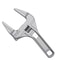 Black Adjustable Bathroom Wrench SpaceSaving MultiFunctional Tool for Home Plumbing