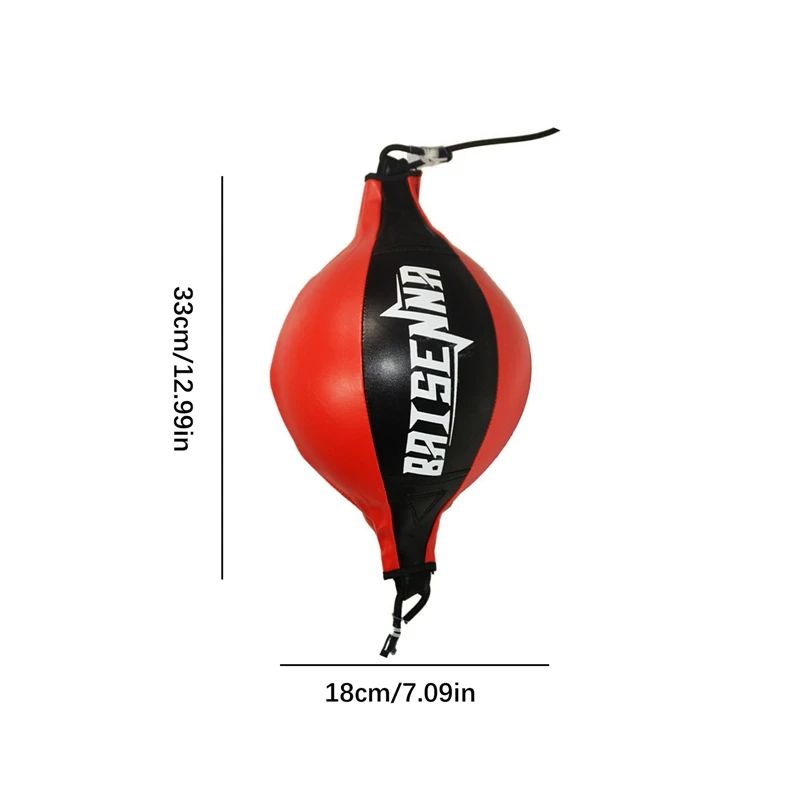 Boxing Speed Ball With Super Elastic Rope Heavy Duty Punching Ball For Reflex Training MMA  Cardio