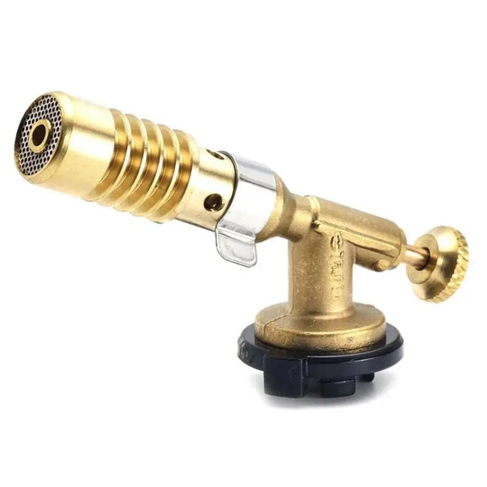 Copper HighTemperature Gas Torch Portable Welding Brazing Blowtorch for Solder Plumb DIY Repa