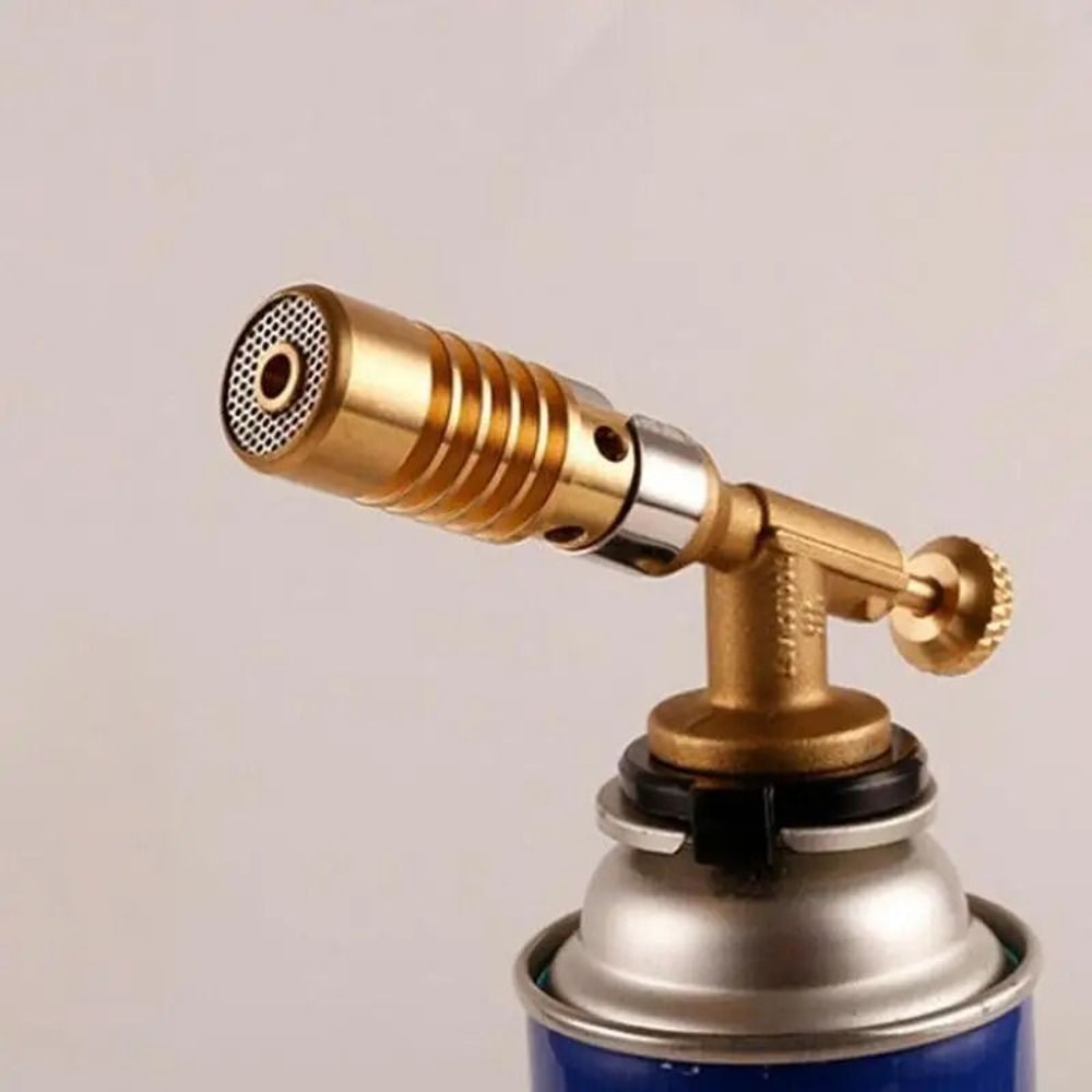 Copper HighTemperature Gas Torch Portable Welding Brazing Blowtorch for Solder Plumb DIY Repa