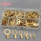 Round Terminal Block Set Premium Copper Plated O Type Lugs For Secure Electrical Connections 6