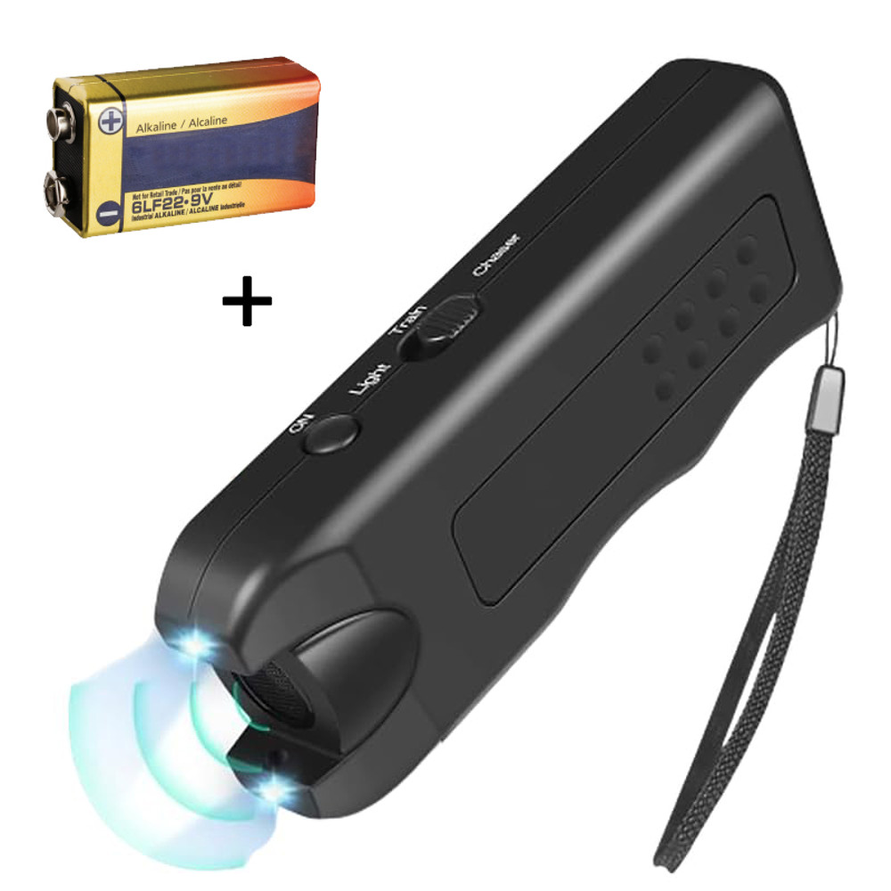 Anti-Barking 3-in-1 Dog Training Device, Ultrasonic Dog Repeller & Deterrent for Pets, Handheld & Portable