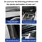 Car Plastic Restorer Coating Agent Restores Faded Auto Plastic Rubber Exterior Trim to LikeNe