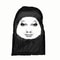 Seamless Mask, Funny Face Printed Head Scarf for Halloween & Cosplay, Breathable & Comfortable