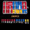 Wire Connector Kit Male Female Insulated Terminals Assorted Crimp Terminals  Spade Lugs 7