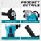 Makita404 Rechargeable Angle Grinder HighSpeed Cutting Regulation Electric Tool for Makita Batte