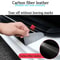 Carbon Fiber Car Door Sill Guard Universal AntiScratch Protection Strip Decorative Leather Sticke