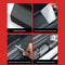 Carbon Fiber Car Door Sill Guard Universal AntiScratch Protection Strip Decorative Leather Sticke