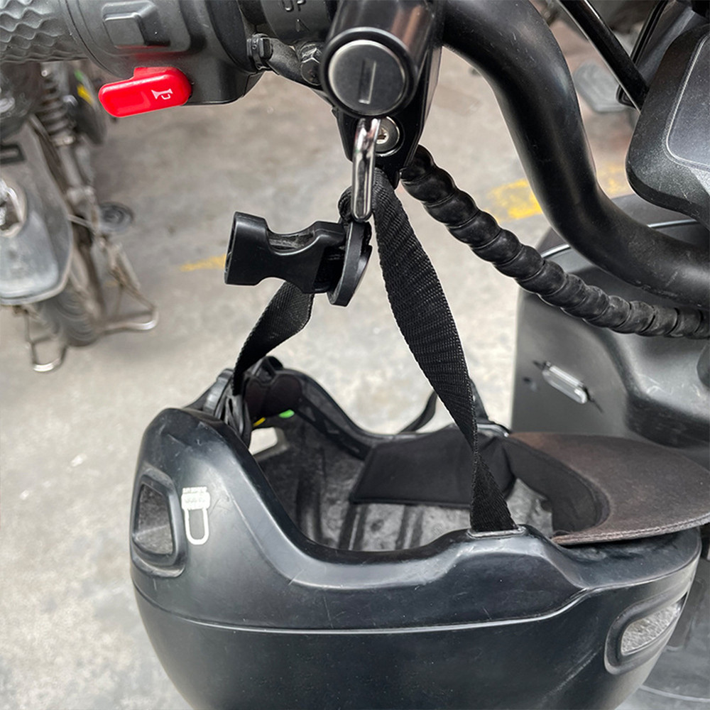 Premium AntiTheft Helmet Lock RustProof  Compact Locking Device For Motorcycles 0