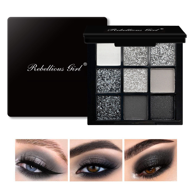 Glitter Pearlescent Matte Eye Shadow Palette Shimmer Makeup LongLasting Highly Pigmented For Women 7