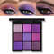 Glitter Pearlescent Matte Eye Shadow Palette Shimmer Makeup LongLasting Highly Pigmented For Women 8