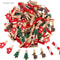 Snowflake Clothespins DIY Photo Pegs For New Year Party Mixed Styles Christmas Wood Clips 0
