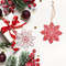 Pure Wood Pendant Snowflake Stars, Wood Pendant Christmas Tree Pendant, New Set Christmas Decoration, Decor Suppliies