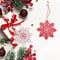 Pure Wood Pendant Snowflake Stars, Wood Pendant Christmas Tree Pendant, New Set Christmas Decoration, Decor Suppliies