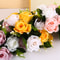 Cheap Artificial Flower Ball, Plastic Green Mesh Base, Silk Table Centerpieces for Wedding Decor, Party Road Lead Flower