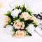 Cheap Artificial Flower Ball, Plastic Green Mesh Base, Silk Table Centerpieces for Wedding Decor, Party Road Lead Flower