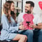 Artificial Teddy Rose Flower Bear With Box Romantic Valentines Day Gift For Girlfriend Women Annive 0