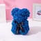 Artificial Teddy Rose Flower Bear With Box Romantic Valentines Day Gift For Girlfriend Women Annive 4