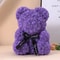 Artificial Teddy Rose Flower Bear With Box Romantic Valentines Day Gift For Girlfriend Women Annive 8