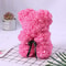 Artificial Teddy Rose Flower Bear With Box Romantic Valentines Day Gift For Girlfriend Women Annive 12