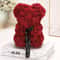 Artificial Teddy Rose Flower Bear With Box Romantic Valentines Day Gift For Girlfriend Women Annive 13