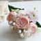 Rose Pink Silk Bouquet Peony Artificial Flower 5 Big Heads 4 Small Buds Bride Wedding Home Decorat 27