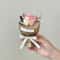 Mini PocketMeeting Small Bouquet Rose Sunflower Eternal Flower Artificial Flower Gift Box For Valen 10