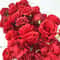 Red Rose Artificial Green Plants Wedding Backdrop Floral Wall Flower Row Runner Party Showcase Prop 3