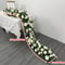 Red Rose Artificial Green Plants Wedding Backdrop Floral Wall Flower Row Runner Party Showcase Prop 11