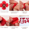 Lots Artificial Fake Rose Petal Red Roses Petal Flower Silk Petals For Valentines Day Wedding Party 3