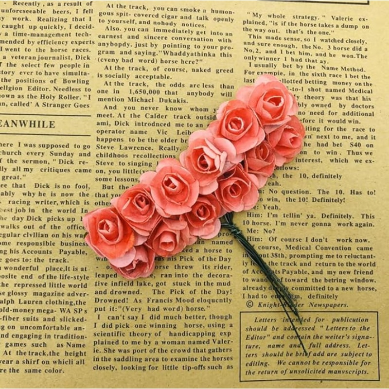 Artificial Mini Paper Rose Bouquet for Scrapbooking, Wedding Party Decoration, Cheap Artificial Rose Flowers for Crafts