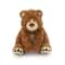 High Quality Fluffy Brown Teddy Bear Plush Doll, Adorable Curly Fur Stuffed Bear Toy for Baby Shower, Kids Girls Boys