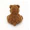 High Quality Fluffy Brown Teddy Bear Plush Doll, Adorable Curly Fur Stuffed Bear Toy for Baby Shower, Kids Girls Boys