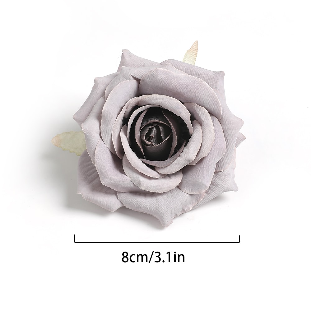 Rose Artificial Silk Flowers, Wedding Brides Decor, Home Room Decoration, Garden Party DIY, Clothing Accessories, Faux