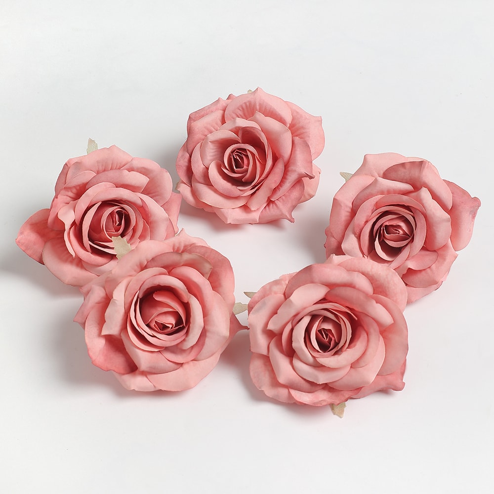 Rose Artificial Silk Flowers, Wedding Brides Decor, Home Room Decoration, Garden Party DIY, Clothing Accessories, Faux