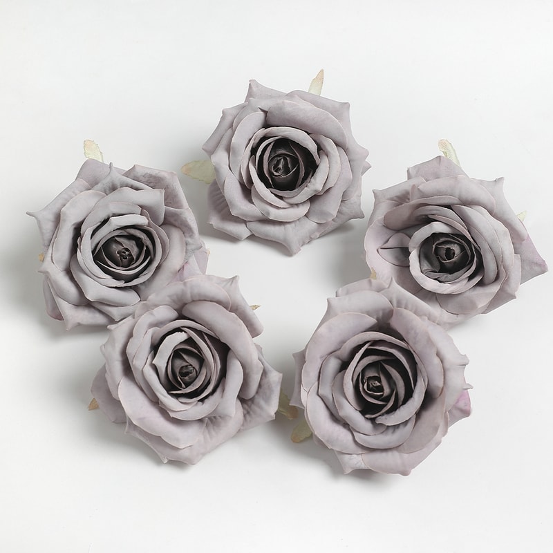 Rose Artificial Silk Flowers, Wedding Brides Decor, Home Room Decoration, Garden Party DIY, Clothing Accessories, Faux