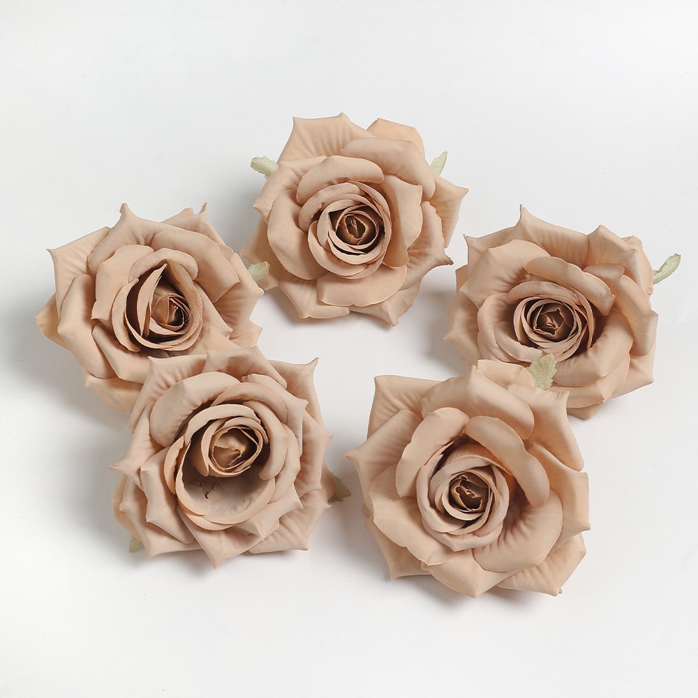 Rose Artificial Silk Flowers, Wedding Brides Decor, Home Room Decoration, Garden Party DIY, Clothing Accessories, Faux