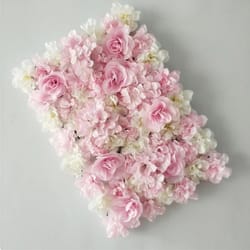 silk rose flower wall, artificial flowers for diy wedding decor, photography backdrops, hair salon background