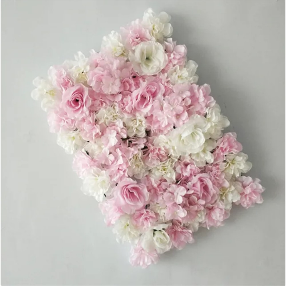 Silk Rose Flower Wall Artificial Flowers For DIY Wedding Decor Photography Backdrops Hair Salon Bac 3