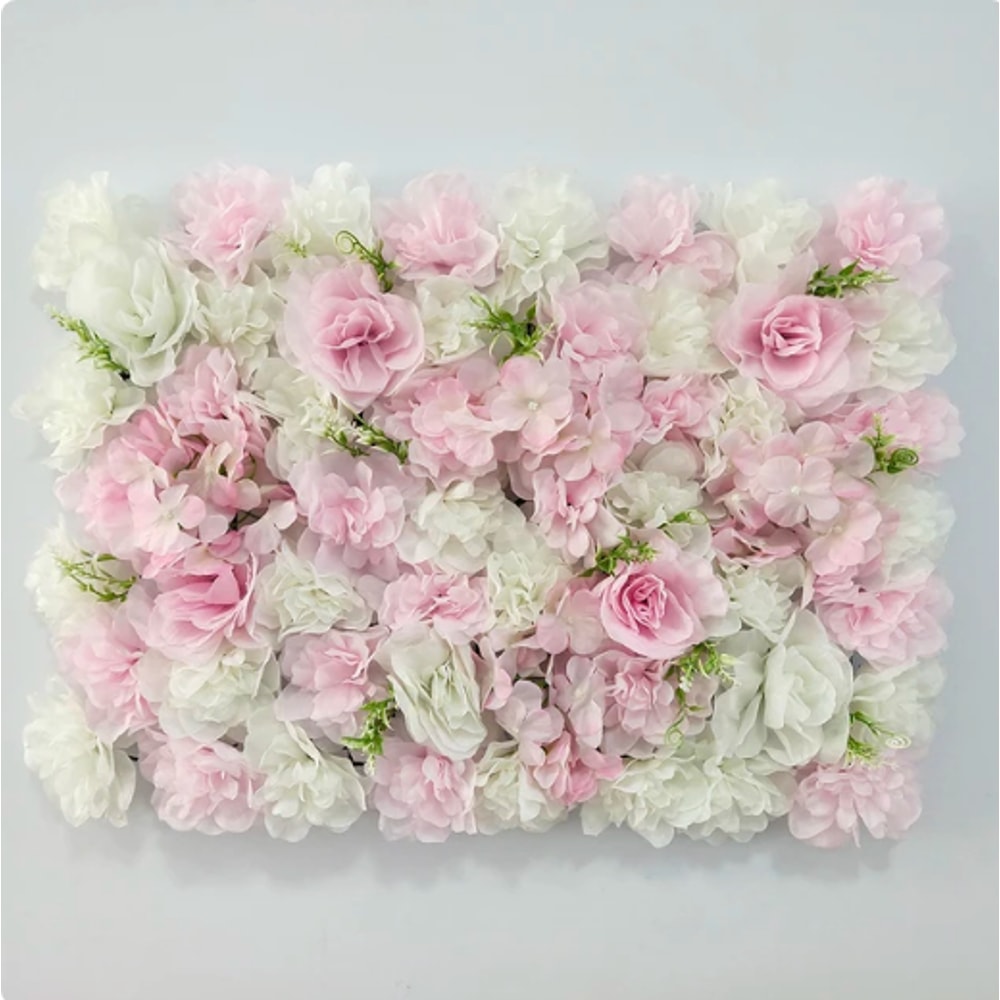 Silk Rose Flower Wall Artificial Flowers For DIY Wedding Decor Photography Backdrops Hair Salon Bac 5