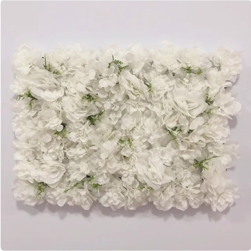 Silk Rose Flower Wall Artificial Flowers For DIY Wedding Decor Photography Backdrops Hair Salon Bac 7