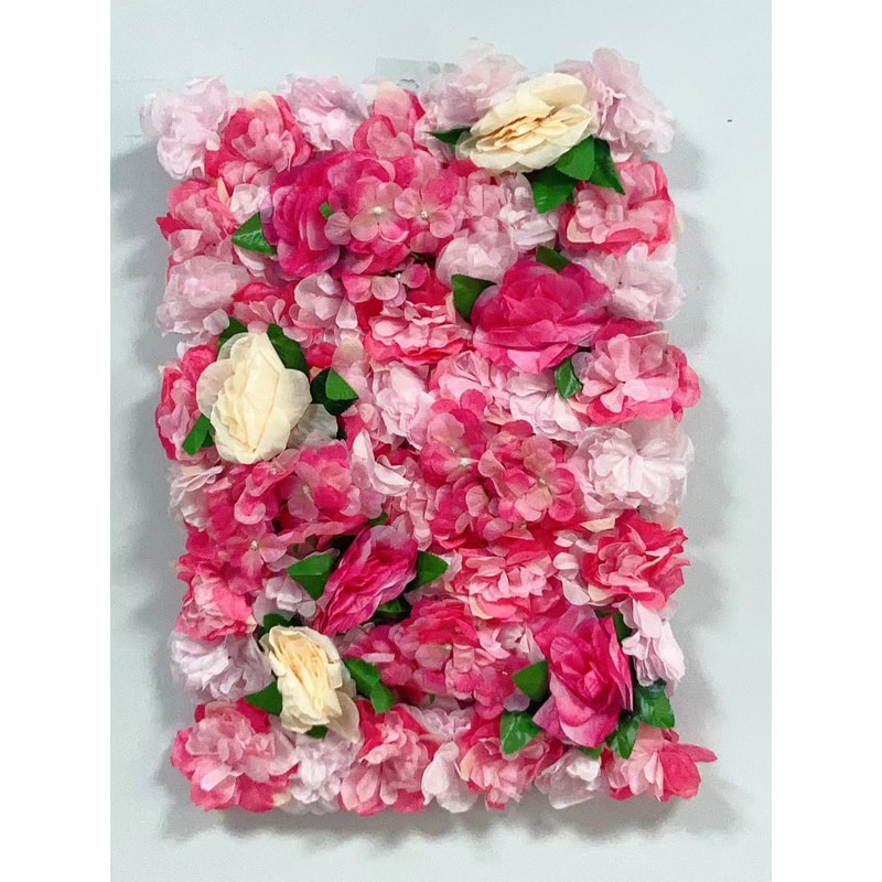 Silk Rose Flower Wall Artificial Flowers For DIY Wedding Decor Photography Backdrops Hair Salon Bac 13